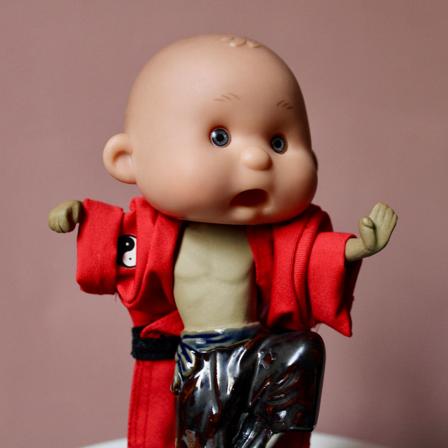 Werk 34. Yang in ovale stolp 26X15X34cm