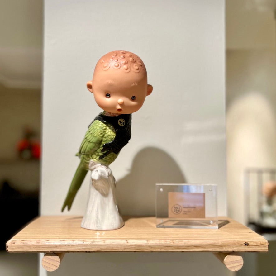 Werk 30. Paradijsvogel 19X11X30cm