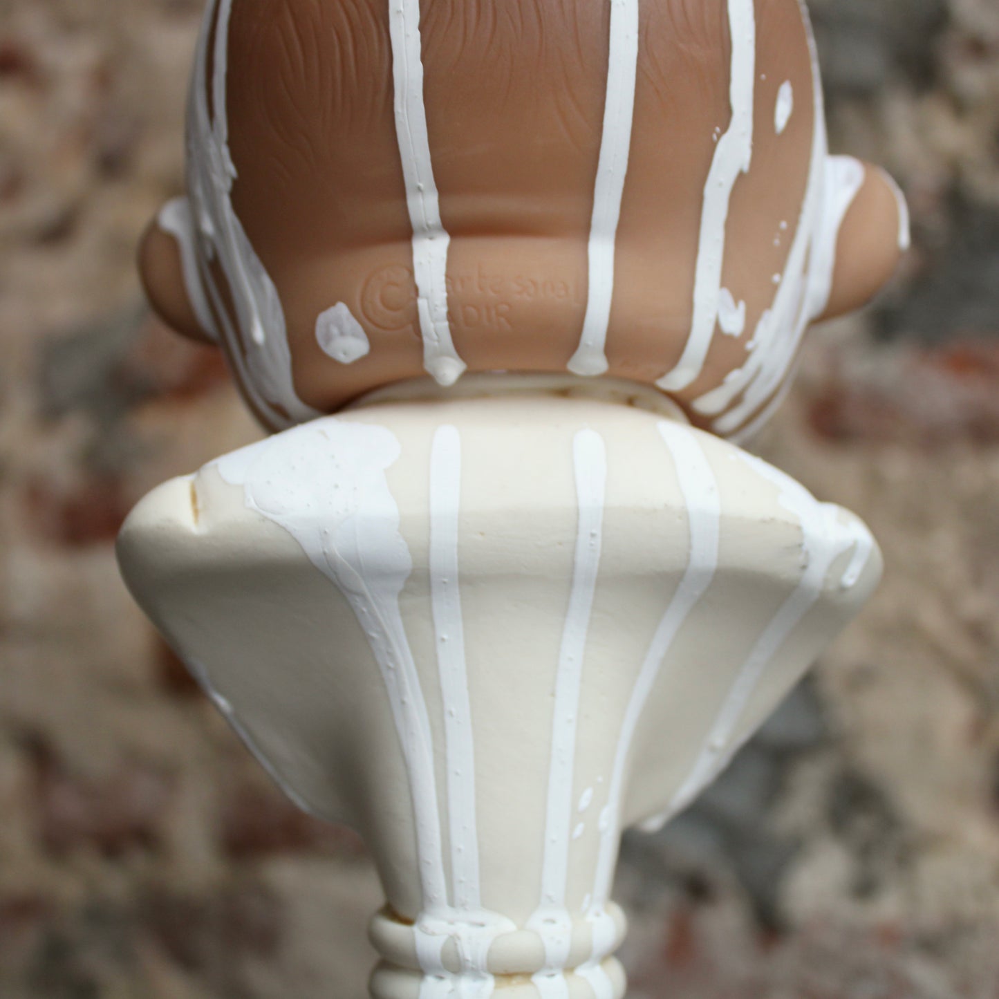 Werk 77. ROSSINI in oude stolp Ø23X46cm