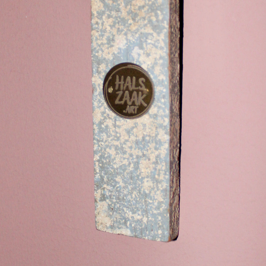 Werk 13. Gibs beentje 13X4,5X20,5cm
