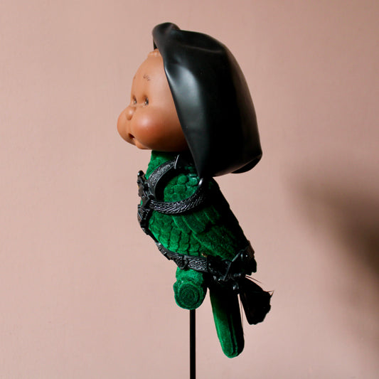 Werk 86. FRANCOIS in oude stolp Ø23X53cm