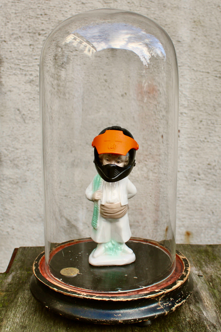 Werk 14. Nogan in oude stolp Ø18X31cm