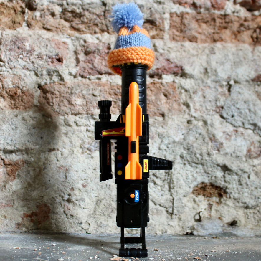 Werk 31. Muts in oude stolp Ø18X39cm